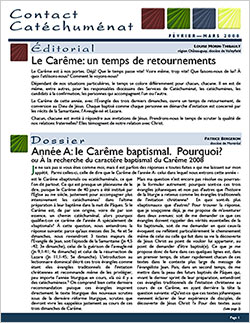 Contact Catéchuménat