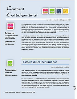 Contact Catéchuménat