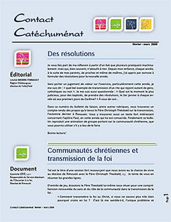Contact Catéchuménat