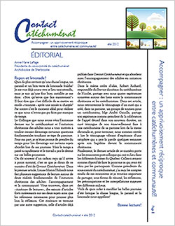 Contact Catéchuménat