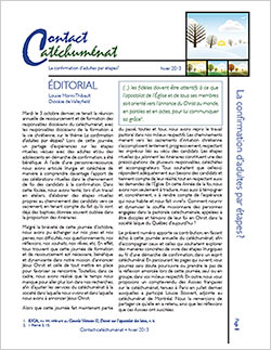 Contact Catéchuménat