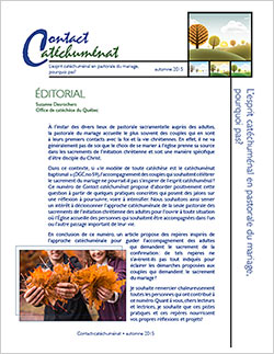 Contact Catéchuménat