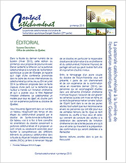 Contact Catéchuménat