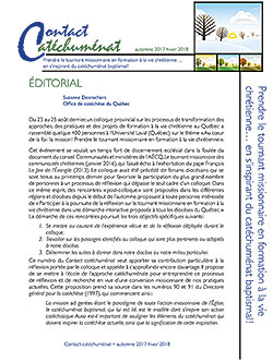 Contact Catéchuménat