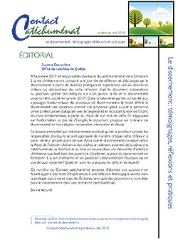 Contact Catéchuménat
