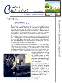 Contact Catéchuménat