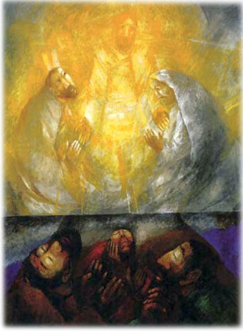 Oeuvre de Sieger Koder, la transfiguration