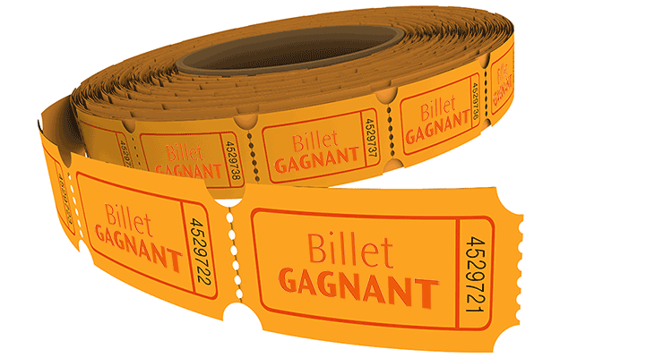 Billet gagnant