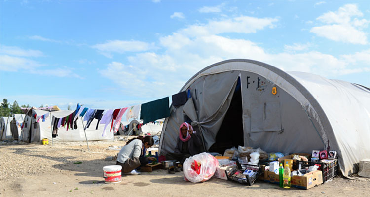 camp de réfugiés