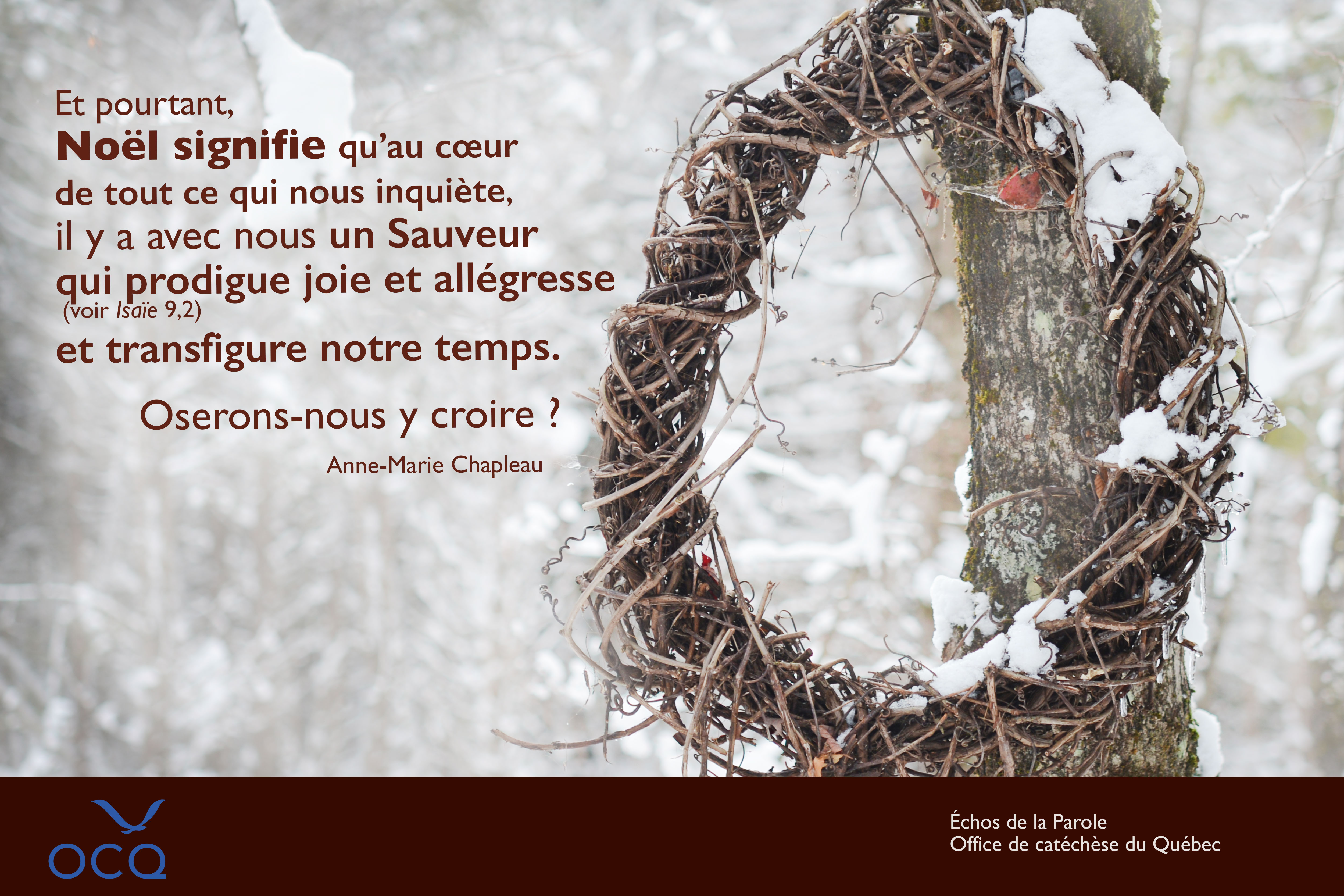 Extrait de la semaine