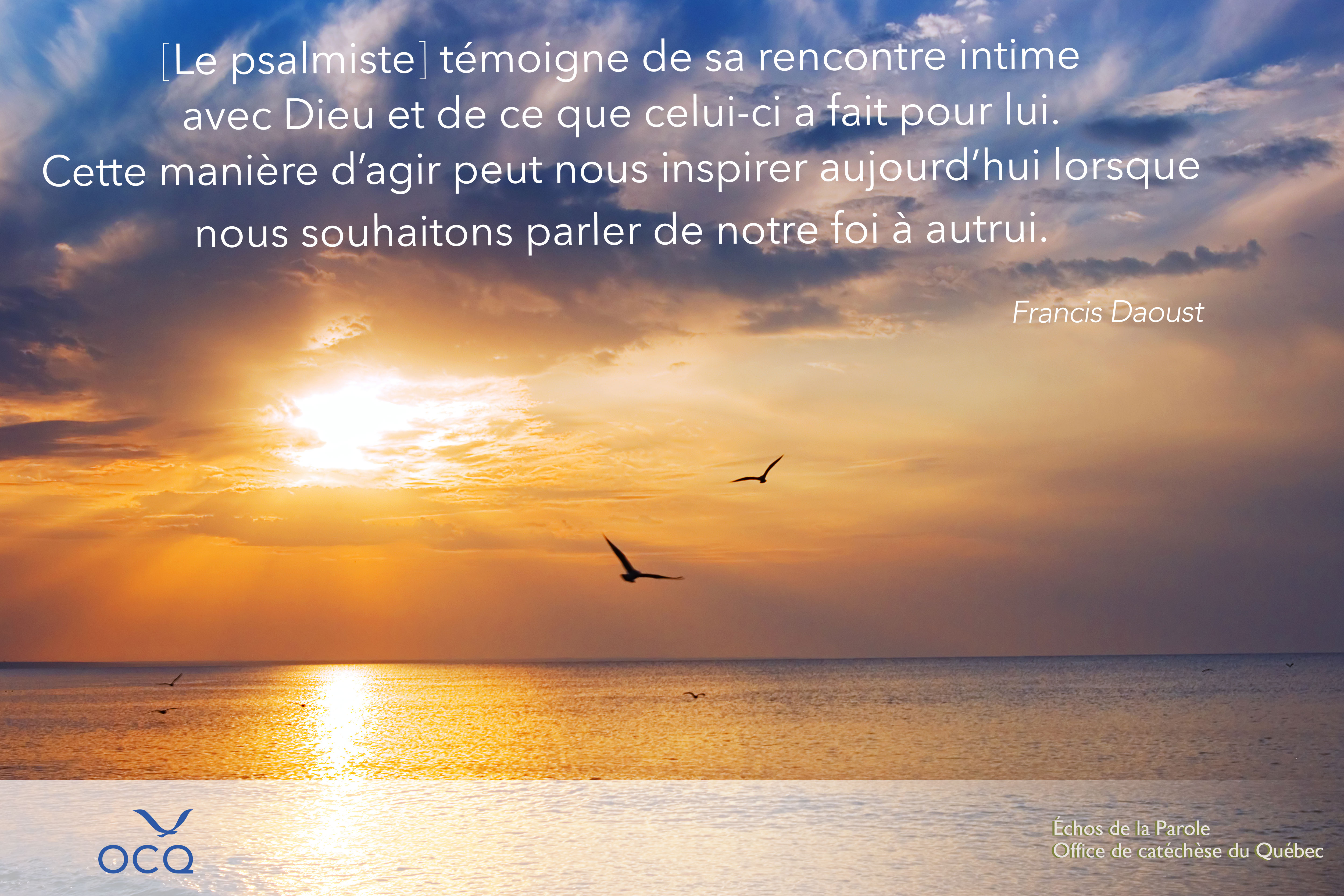 Extrait de la semaine