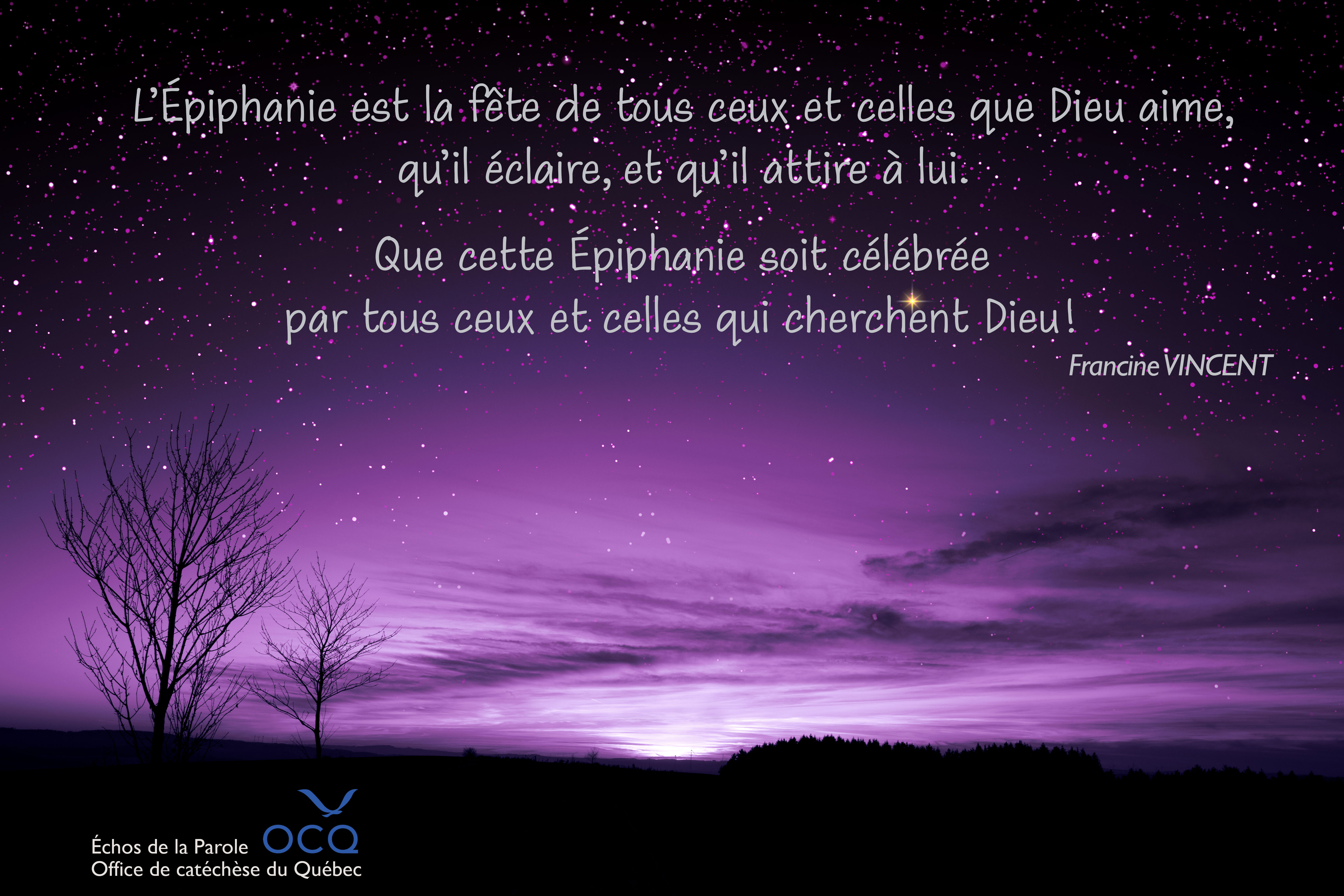 Texte : Épiphanie