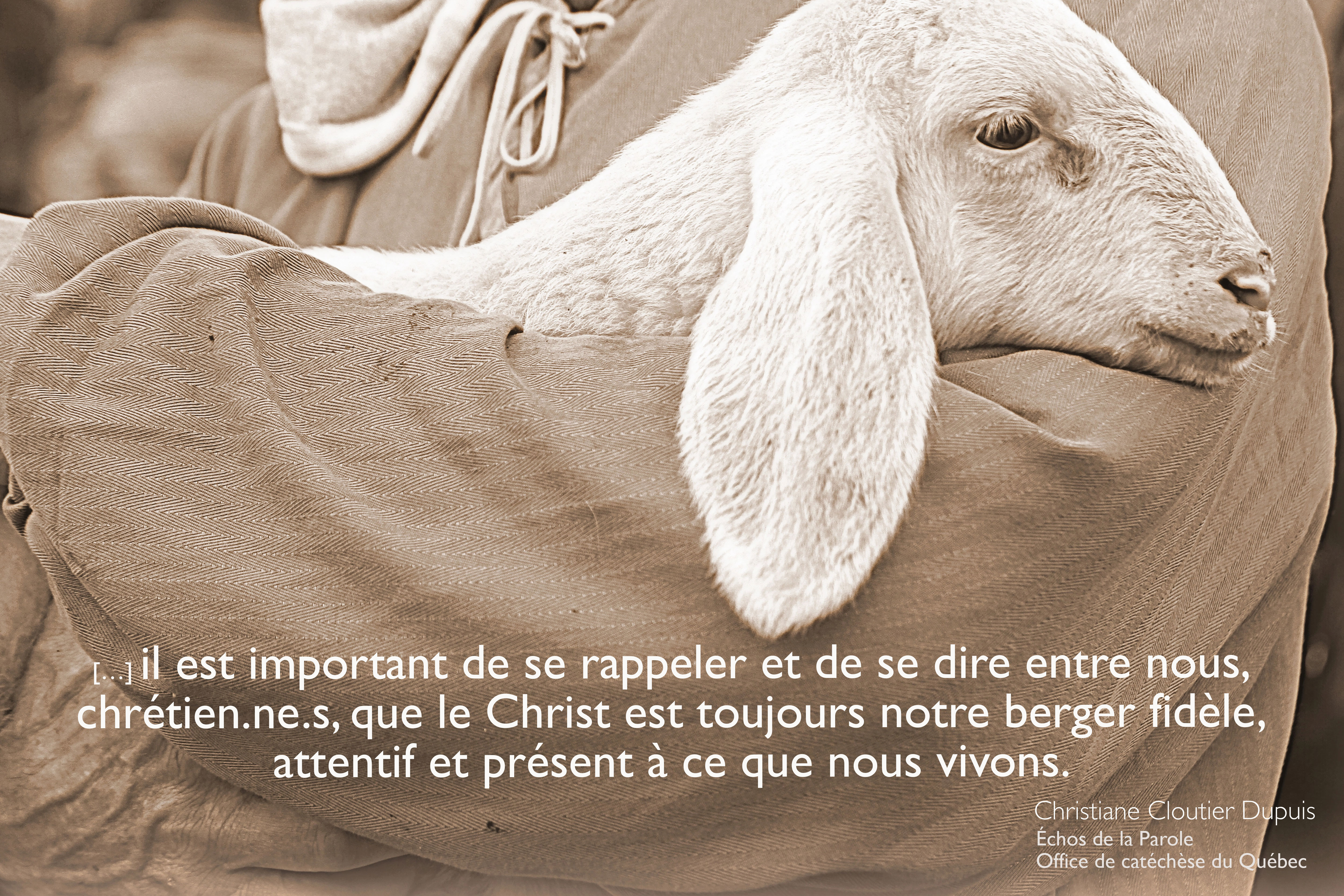 Dieu nous attend souvent aux détours des chemins ou à des moments où l’on ne s’attend pas à déceler sa présence.