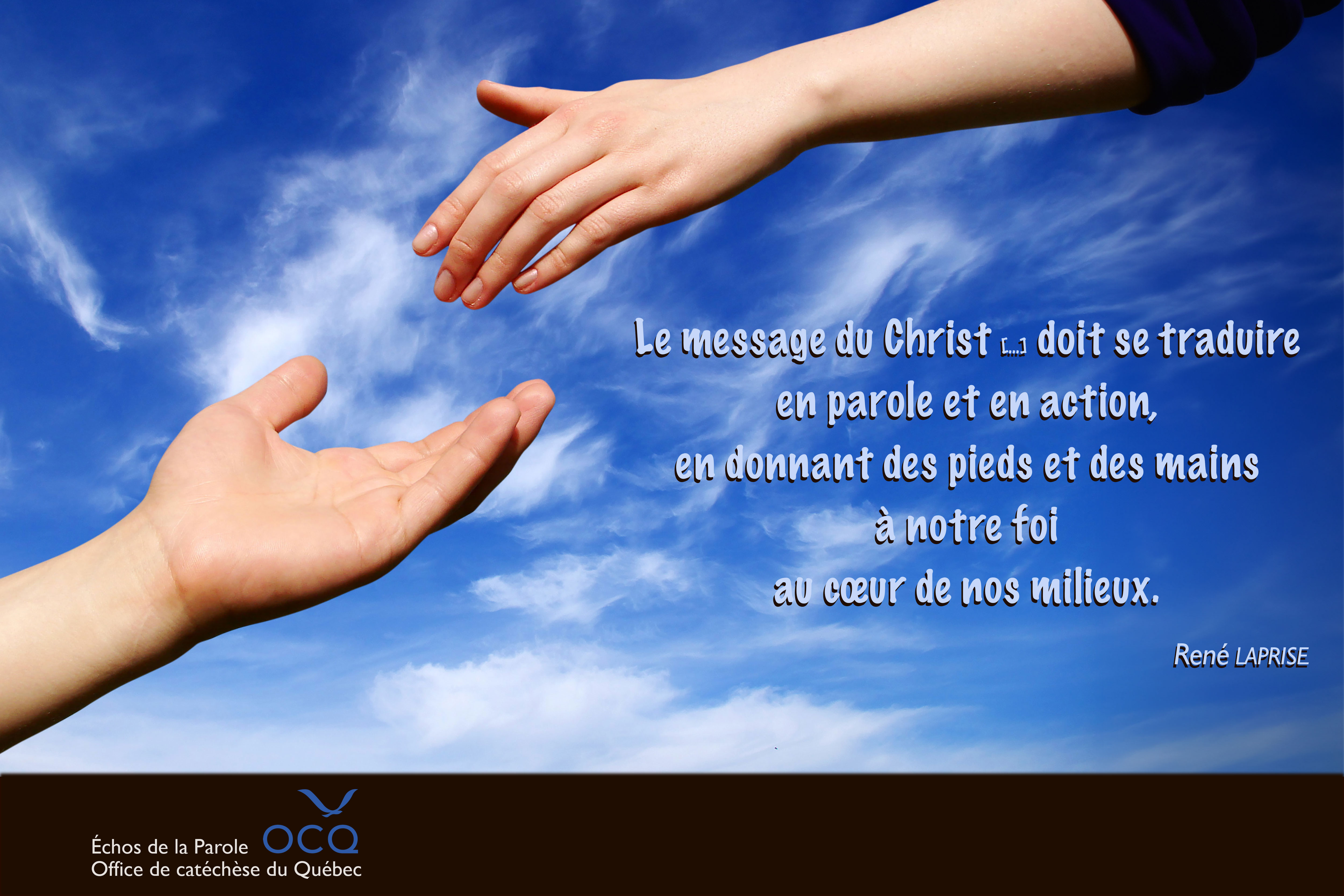 Texte : Suivre le Christ aujourd'hui