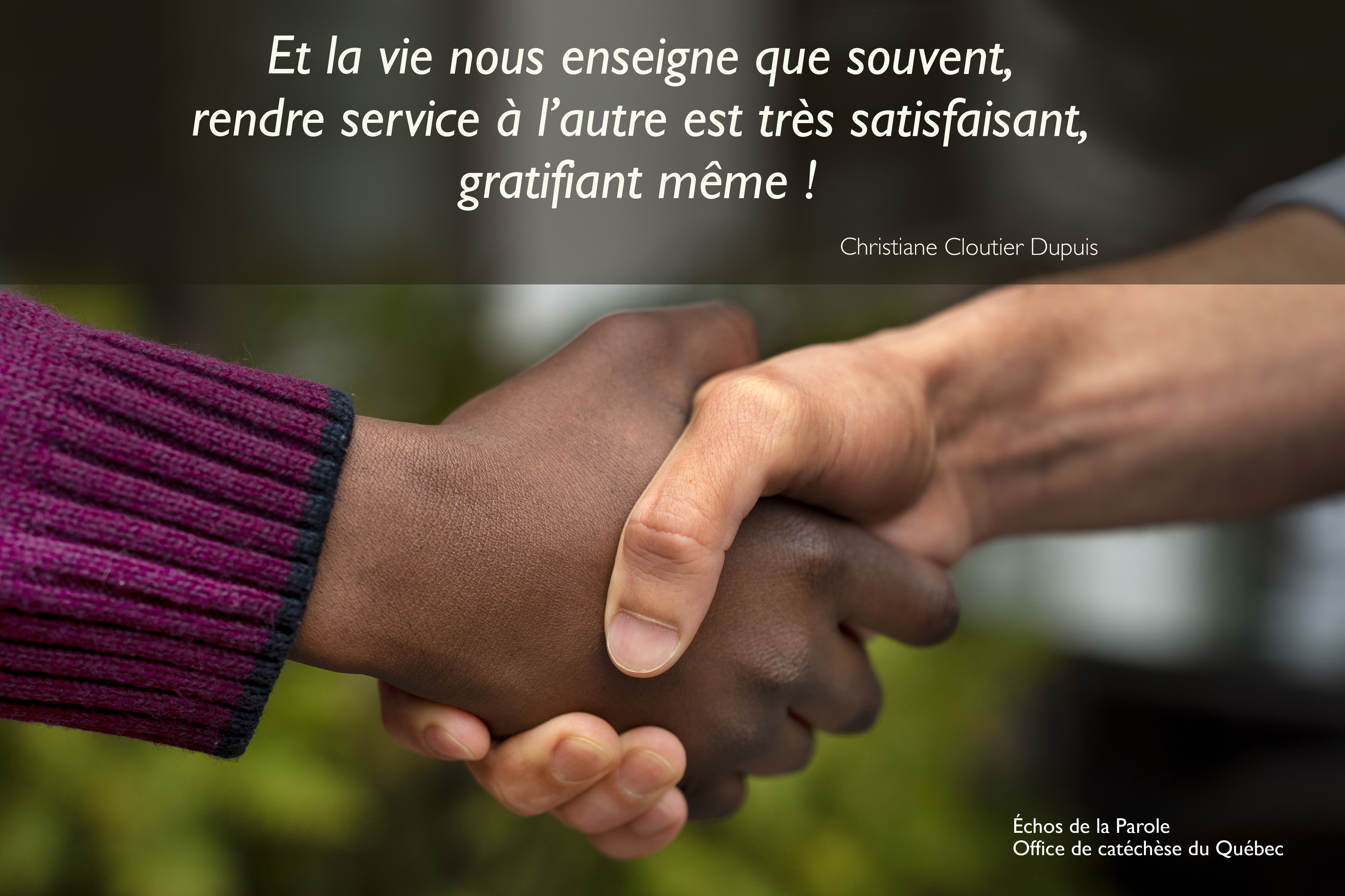 Poignée de mains